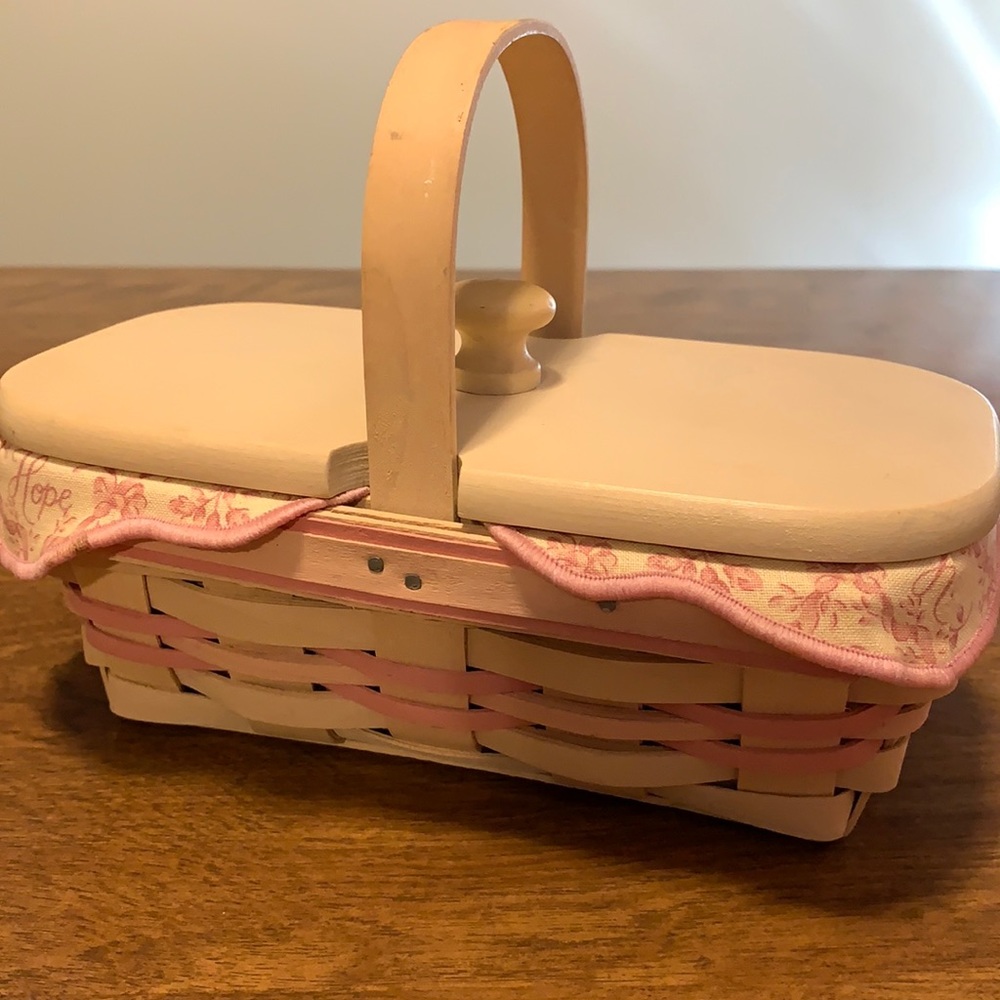 Longaberger Combo 2000 Horizon of Hope Basket
